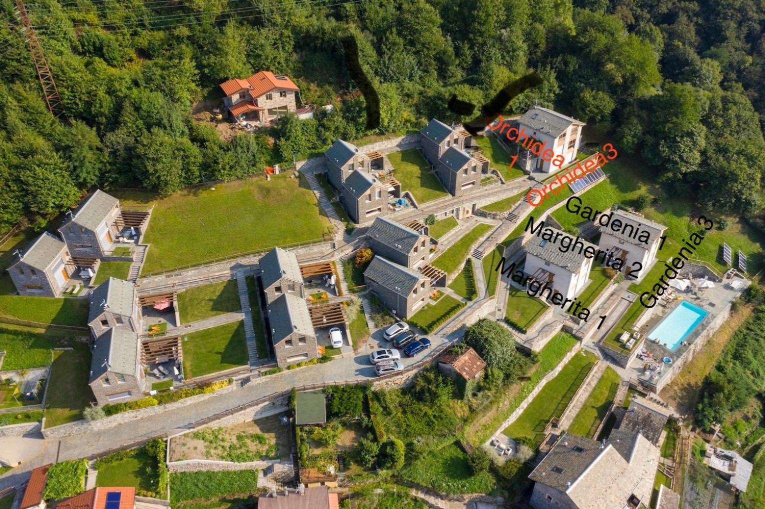 Paradiso Del Lago Orchidea 1 Bellano Eksteriør bilde